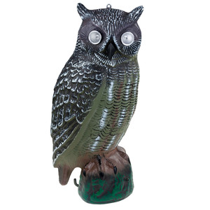 Ahuyentador de Aves Solar TG71190, Disuasor de Ratones y Aves con Sonido, Cabeza LED Brillante, Repelente de Animales de Plástico para Murciélagos - Product Image 2