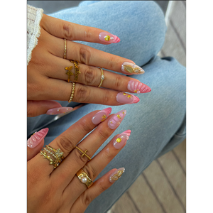 Ocean Treasure Press-on Nail Art Ajoute une touche aquatique à votre manucure ! - Product Image 5