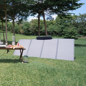 Panneau solaire portable pliable EcoFlow 400W noir - IP68 monocristallin US - Product Image 5