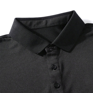 Camiseta polo con ribete de contraste de dos tonos, venta al por mayor, polos formales de negocios de alta calidad, camiseta informal a rayas de colores contrastantes - Product Image 3