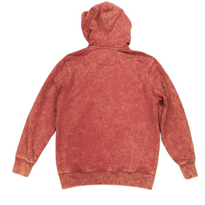 Vente en gros Sweats à capuche délavés à l'acide de qualité supérieure Respirant Coupe-vent Tie Dye Pigment Wash OEM Design Col à capuche pour la saison hivernale - Product Image 2