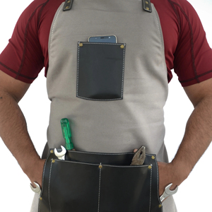 Wholesale Chef Clothes Uniform Hotel Restaurant Kitchen Cooking Strap Long Unisex Custom Canvas <b>Aprons</b> Carpenter <b>Work</b> <b>Aprons</b> - Product Image 1