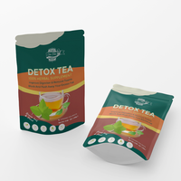 Thé Détoxifiant Herbal pour la Perte de Poids, Nettoyage du Côlon, Brûle-Graisses, Marque Privée, OEM ODM, Thé Détox 28 Jours