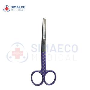 Nuevo estilo de lunares blancos y morados, Tijera para vendaje de enfermería, instrumento médico, tijera quirúrgica, logotipo personalizable impreso, OEM y ODM - Product Image 3