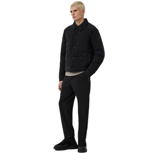 Nueva chaqueta cortavientos de invierno cálida y elegante para hombre de alta calidad con cuello levantado y botón, tarifa de venta al por mayor de moda personalizada - Product Image 5