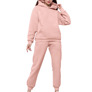 Conjunto Deportivo de Mujer 100% Algodón, Diseño Único, Pantalón y Sudadera Holgados, Cómodos para Invierno, Talla 4XL - Product Image 2