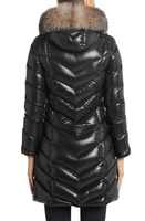 Chaqueta de Invierno 2022 para Mujer, Acolchada con Piel de Zorro, 100% Algodón, con Capucha y Cierre de Cremallera, Estilo Urbano