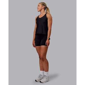 Apex <b>Women's</b> Lightweight Performance <b>Tank</b> <b>Top</b>-<b>Black</b> - Product Image 3