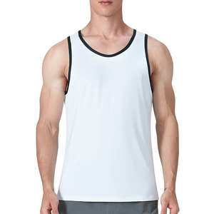 Bas quantité minimale de commande respirant nouveau Design hommes débardeur à vendre en ligne dernière arrivée vêtements de Fitness haute qualité hommes débardeur - Product Image 1