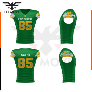 Maillot de football pour hommes cousu séchage rapide grande taille vente en gros vêtements de sport de style football américain pour hommes avec personnalisation - Product Image 6