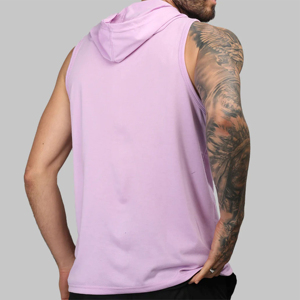 Débardeurs de gymnastique en coton à séchage rapide avec impression de logo personnalisé pour hommes sans manches, respirants et durables, de couleur personnalisée - Product Image 4