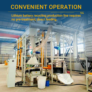 2000 kg/h Línea de reciclaje de batería de litio Reciclaje de batería de litio Equipo de aluminio de cobre - Product Image 4