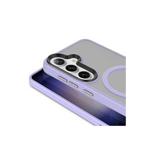 Coque rigide antichoc Netzy Luxury compatible MagSafe pour Samsung Galaxy S24 avec chargement sans fil - Product Image 6