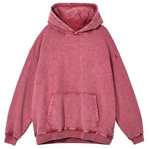 Meilleur Vintage Double Couche Lavage À L'acide Soleil Délavé Distressed Sweat À Capuche Conception Personnalisée Streetwear Polaire Blanc Hommes XS Taille Saison D'hiver - Product Image 6