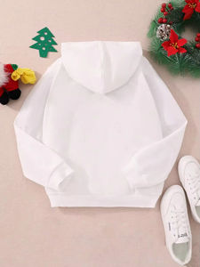 Sudadera con Capucha de Alta Calidad, Ligera, con Diseño de Jack y Sally de Pesadilla Antes de Navidad, Personalizable con Logotipo, Ecológica, para Hombre - Product Image 2