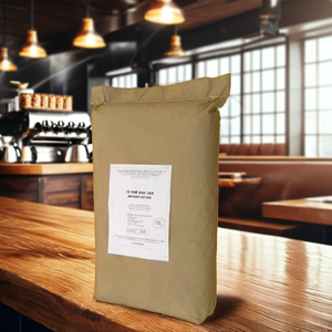 Vietnam OEM 0,1 kg bolsa secado por pulverización puro Robusta Soluble café instantáneo en polvo rico Aroma Chocolate Primer Grado para distribuidor - Product Image 6