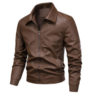 แจ็คเก็ตหนังผู้ชายระดับพรีเมียม ทนทาน ทันสมัย เหมาะสำหรับขี่มอเตอร์ไซค์ ใส่ลำลอง และใช้ในสภาพอากาศหนาว - Product Image 2