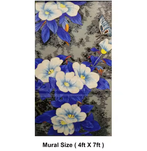 Carreaux de mosaïque en verre décoratifs coupés à la main de 10mm d'épaisseur Design intérieur élégant unique pour hôtels écoles villas - Product Image 2