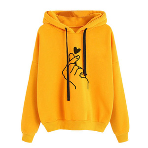 Classique Femmes Hoodies Coton Mélange Pull À Capuche Sweat Style Décontracté - Product Image 6