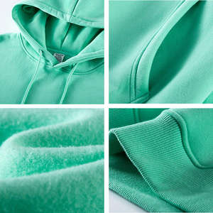 Poids lourd 400 GSM Hoodies Premium coton unisexe sweats confortable chaud tenue décontracté en gros prix d'usine approvisionnement - Product Image 3