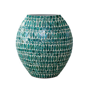 Meilleures ventes Vases en nacre Décor OEM Variété de taille Utilisation pour la décoration Emballage personnalisé Fabriqué au Vietnam Fabricant - Product Image 1
