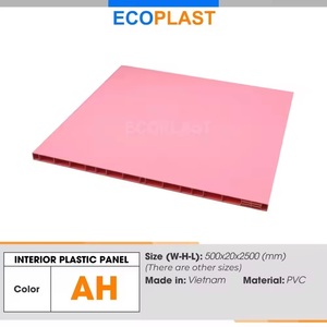 ECOPLAST personnalisé Design moderne minimal Panneaux d'intérieur en plastique PVC Prix compétitif Utilisation de meubles de chambre à coucher cuisine salle de bain - Product Image 4