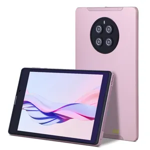 C idea OEM WIFI Tablet PC 6GB RAM 256GB ROM Quad Core Gaming 8 inches Android 12 Tablet with Sim for Man (pink)