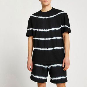 Ensembles de shorts d'été à manches courtes de haute qualité Ensemble de shorts de détente deux pièces pour hommes - Product Image 2