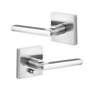 Maniglie Portatili 5043 per Serrature, Sgancio Rapido, 2 Leve per Camera da Letto, Cilindro Quadrato in Lega di Zinco - Product Image 1