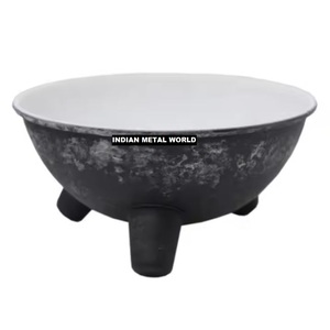 Diseño atractivo Postre Display Dulces Servidor Tazón Mejor calidad Metal negro Vajilla hecha a mano Tazón para servir chocolate - Product Image 6