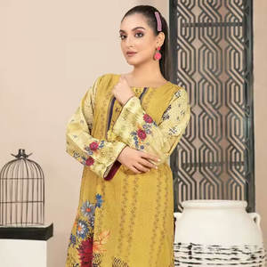 Collection femme pakistanaise 2024 vente en gros cousu et non cousu imprimé Kurti Collection d'été de haute qualité - Product Image 3