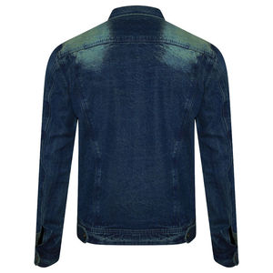 Veste en jean pour hommes, streetwear et décontractés, veste slim en denim bon marché de haute qualité avec service OEM - Product Image 6