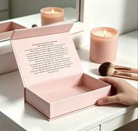 Boîte cadeau rigide mate de luxe avec logo personnalisé, emballage en carton, boîte d'emballage haut de gamme à ouverture rabattable avec fermeture magnétique