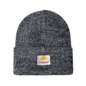 Trendmalls Mens/Women/<b>Kids</b> cap Unisex <b>Hat</b> Knit Cuffed <b>Beanie</b> (H01-Charcoal Black) - Product Image 1