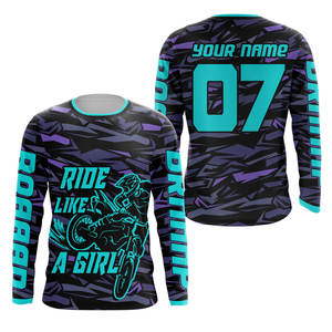 Jersey de Motocross Personalizado, Transpirable e Impermeable, Manga Larga, Equipo Deportivo Profesional de Carreras, Cómodo y Ligero - Product Image 4