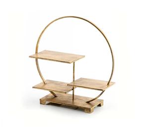 Soporte de pastel minimalista con incrustaciones de hueso blanco moderno para el hogar, cocina, servir pasteles, postres, aperitivos y exhibición Premium DE LA India - Product Image 4