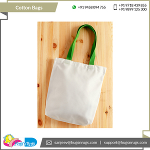 Wholesale Bag Direct Factory Supply High Standard Grade 100% Carded Cotton Recycled Cotton Shopping Bags. - Product Image 3