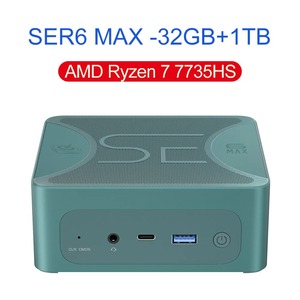 Beelink Ryzen7 SER7 7840HS <span class=keywords><strong>TDP</strong></span> มากถึง65มินิพีซี DDR5 32GB SSD 500GB NVMe SSD SER6สูงสุด6900HX <span class=keywords><strong>TDP</strong></span> 54W คอมพิวเตอร์ขนาดเล็กสำหรับเล่นเกม - Product Image 6