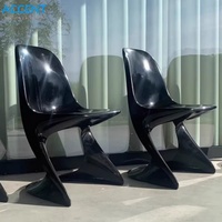 Chaise de salle à manger moderne en PRV pour la maison, la salle à manger, l'hôtel, la villa – Idéale pour les bureaux de design d'intérieur et les entrepreneurs en rénovation
