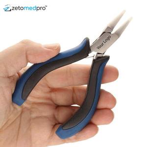 คีมปากกลมสแตนเลสอย่างดี พร้อมหัวไนลอน สำหรับงานเครื่องประดับ งานฝีมือ ดัดลวด ทำห่วง และงาน DIY - Product Image 2