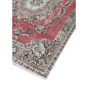 Alfombra de Lana Anudada a Mano de Gran Tamaño, Diseño de Medallón Rojo y Naranja, para Sala de Estar, Pasillo Rectangular, Modelo Pae-2205 - Product Image 2