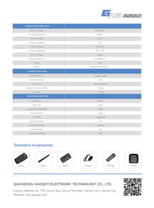 Nhà máy bán buôn hàng hóa tại chỗ 5W UHF nói chuyện phạm vi 8km di động vô tuyến di động Walkie Talkie Marine đài phát thanh - Product Image 3