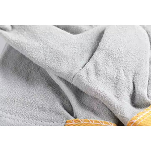 Gants de soudage en cuir de vachette haute performance, hiver, résistants, respirants, protection tactile pour le travail industriel en extérieur - Product Image 5