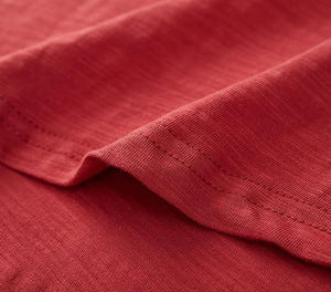 เสื้อยืดออกกำลังกายผู้ชายทรงโค้งแนวยาวผ้าคอตตอนเสื้อยืด94% สูง - Product Image 3