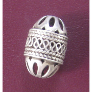 Cuentas de Plata Lisas para la Fabricación de Joyas, Estilo Charm, en Tamaños de 25mm, 3mm, 20mm, 8mm, 4mm, 10mm, Empaquetadas en Bolsas - Product Image 1