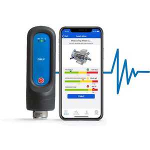 NUEVO SENSOR QuickCollect CMDT 391-EX-K-SL, Medidor de Vibraciones Bluetooth para Ubicaciones Peligrosas, con Consejero de Estado de Máquinas - Product Image 1