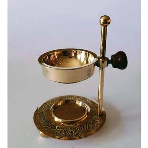 Brûleur d'encens de décoration de table en laiton pur brûleur réglable diffuseur d'huile parfum d'air méditation Relaxation utilisation religieuse - Product Image 6
