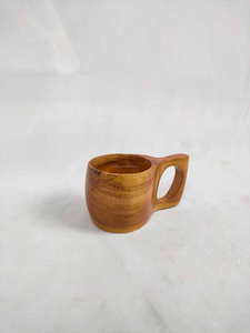 Jarra de cerveza de madera de alta calidad ecológica diseño personalizado para té vino vendedor caliente Taza de cerámica para el hogar restaurante hoteles - Product Image 4
