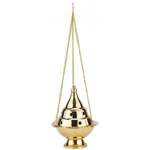 Shiny Polished Brass Hanging <b>Incense</b> Burners <b>Stick</b> <b>Holder</b> - Product Image 6