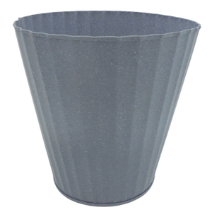 Lot de 2 Votives rondes en métal de taille moyenne en pierre gris foncé pour dessus de table et décoration de Noël en vrac - Product Image 1